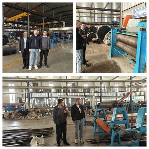 Neueste Unternehmensnachrichten über Russische Kunden investieren in die Herstellung von Förderbändern und besuchen unsere Fabrik zur Inspektion