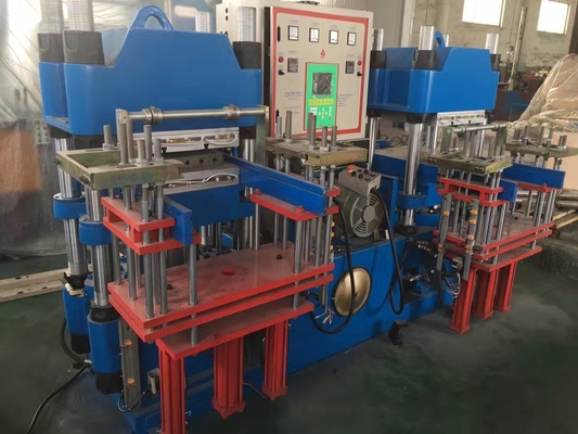 kaufen PLC SGS Gummi-Vulkanisierpresse-Maschinen-Spalten-hydraulische Gummipresse-Maschine online manufacture