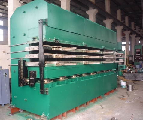 kaufen Automatische hydraulische Vulkanisiermaschine 720T Hydraulische Gummiformmaschine ISO2000 online manufacture
