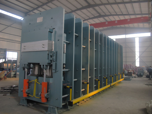 kaufen 1200T Automatische Gummivulkanisiermaschine SPS-Steuergummimattenmaschine online manufacture