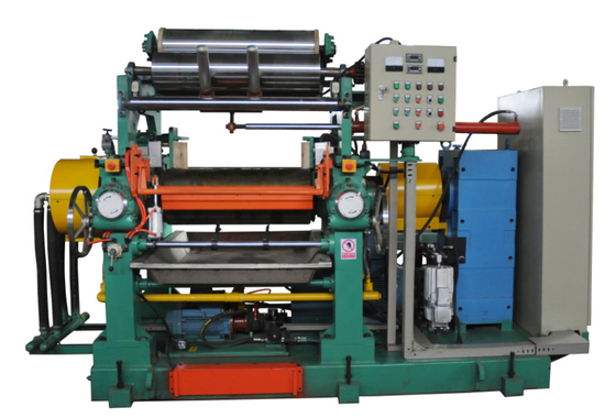 kaufen Präzisionsmaschine zum Mischen von Gummi-Texturen mit Plc-Steuerung online manufacture