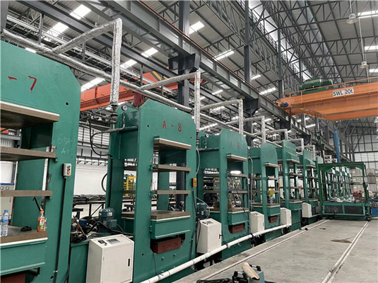 kaufen Rahmentyp Gummi-Vulkanisierpresse Maschine SPS-Platten-Vulkanisierpresse online manufacture