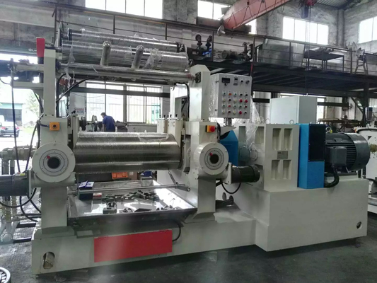 kaufen 18 Zweite elektrische Gummimischmaschine SGS Zweiwalzwerk für die Gummimischung online manufacture