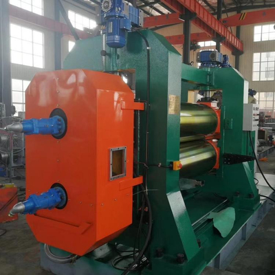 kaufen Elektrischer 6 Rollen-Durchmesser 0-20m/Min Roller Speed der Rollen-Kalender-Maschinen-200-400mm online manufacture