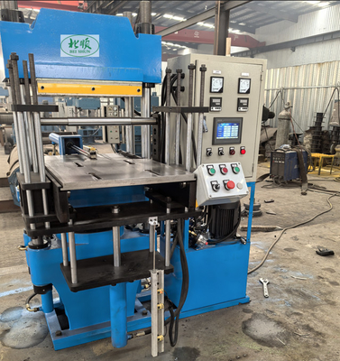 kaufen Halbautomatische 2RT Gummi- und Silikon-Vulkanierungspresse-Formmaschine für Gummiverschlüsse online manufacture
