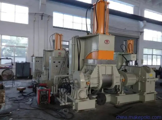 kaufen Doppelwelle 110L Gummi Kneader Maschine PLC-Steuerung Mitsubishi oder Siemens Electric online manufacture