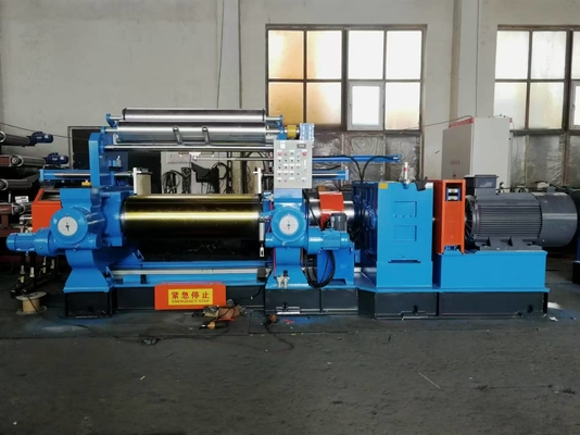 kaufen Gusseisen Zwei Rollen Gummi Mischmaschine und Rollen Durchmesser 12 14 16 Zoll online manufacture