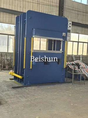 kaufen Hergestellt für den hochwertigen Anwendungsbereich 1500*1500mm Warmplatte Hydraulische Vulkanierungspresse Druck von 800 Tonnen online manufacture