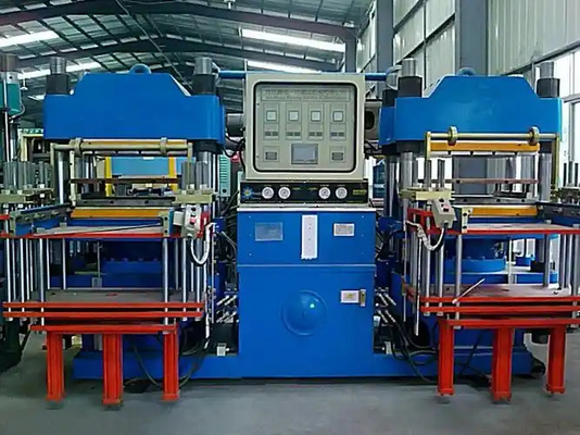 kaufen 2RT/4RT Einzel- und Doppelstation Elektrische Heizung Gummi Vulkanierung Formmaschine für Gummi 0-25MPa Druckbereich online manufacture