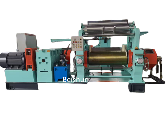 kaufen 22-Zoll-Lager-Gummi-Mischmühle Maschine Zwei-Walzen-Mischmühle mit Stock Blender online manufacture