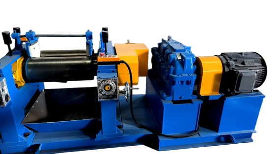 kaufen 10 Zoll Gummi-Offener Mühle mit elektrischer Schrägstandsregelung für die Kleinproduktion online manufacture