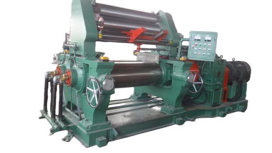 kaufen PLC-Steuerungssystem 16 Zoll Gummi-Mischmühle für Verbundgummi-Mischlinie online manufacture