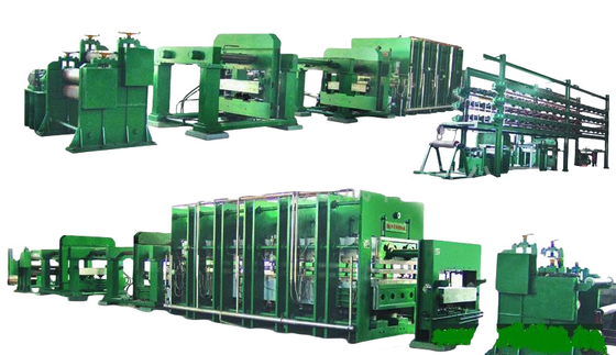 kaufen PLC-Steuerungsgürtel Vulkanisierungsmaschine 800T Hydraulikpresse für Gummiformen online manufacture