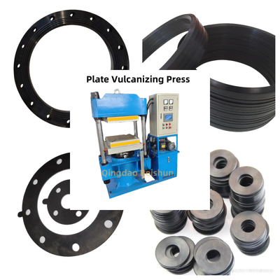 kaufen CE-zertifizierte europäische Standard-Gummi-Platte Vulkanierungspressenplattform Größe 400×400mm Automatische Steuerung durch PLC online manufacture