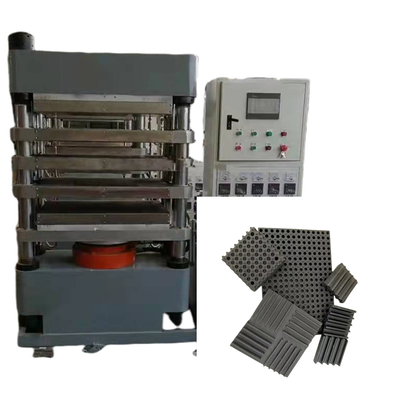 kaufen 1000KN Klemmkraft 4-schichtiger Gummipolster hydraulischer Vulkanierungspressen online manufacture
