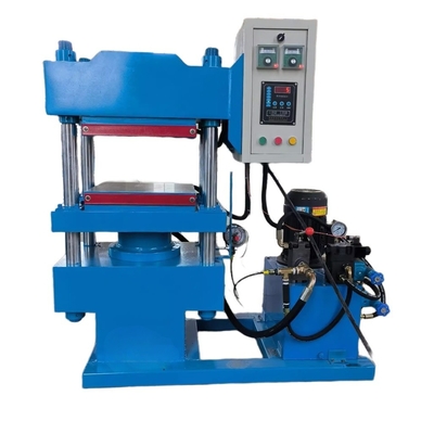 kaufen PLC-Touchscreen-Flachvulkanierungsmaschine 80 Tonnen Klemmkraft für NBR FKM Silikondichtungen online manufacture