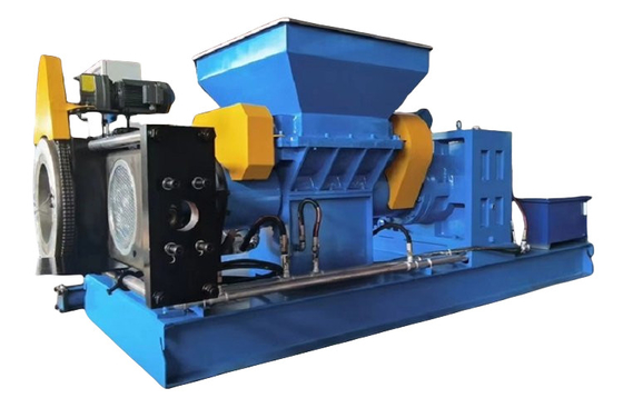 kaufen Energieeinsparende, umweltfreundliche Zwei-Schrauben-Gummi-Sieber / Extruder für Gummikomponieranlagen online manufacture