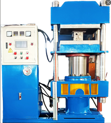 kaufen PLC automatische Steuerung Flachvulkanierungsmaschine Acryl Gummi Herstellung Maschine / Siegel Vulkanierungsmaschine online manufacture