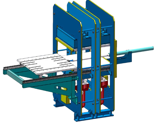 kaufen Rubber Shock Absorbing Spring Vulcanizing Machine Industrial Buffer Spring Manufacturing Machine online manufacture