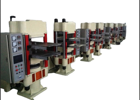 kaufen 160 Ton Fully Automatic Flat Vulcanizing Machine-2RT Mold Opening Hot Pressing Machine online manufacture