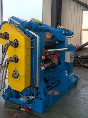 Guter Preis F-Typ 3-Walzen Gummi-Kalander Maschine mit 500mm Zylinderdurchmesser, 10kW Leistung und 1000mm Walzenlänge für hochwertigen Verbundgummi Online