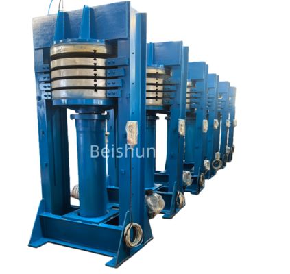 kaufen Semi-automatic Electric Heating Hydraulic Four-layer Motorcycle Tyre Curing Press with 380V/50Hz Power and 220V/380V/Customized Voltage online manufacture