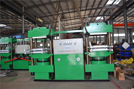 Säulen-Gummi-Vulkanisierpresse Maschine SPS Doppel-Gummi-Hydraulik-Vulkanisierpresse