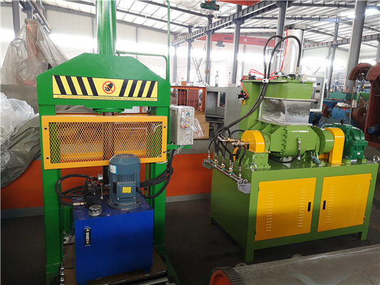Vertikale Gummischneidemaschine Hydraulische Ballenschneidermaschine