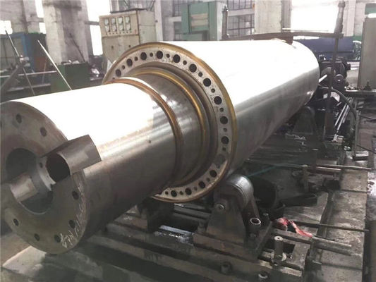 Guter Preis Duktiles Eisen Hochgeschwindigkeitsstahl Gummi Maschinenwelle mit Präzisionsbearbeitung Geschmiedete Stahlwalze Online