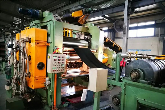 Elektrische Heizung 3 Rollen Kalendermaschine Geschwindigkeit 0-20m/Min. Maximaldruck 10MPa