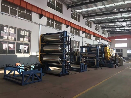 Elektrische 220V/380V/440V Rollkalandermaschine mit optionalem Vakuumsystem