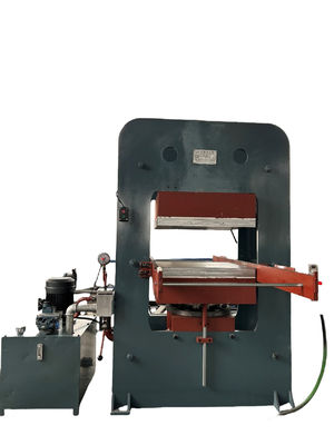 200mm Cylinder Stroke Rubber Shock Absorber Press Of Frame Type Vulcanizing Press