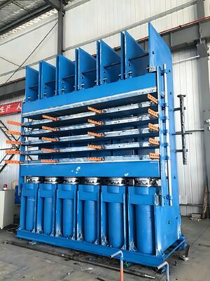 Guter Preis 800-Ton-Vulkanisierpresse mit 5 Lagen für vorgereifte Reifenlaufflächen Online