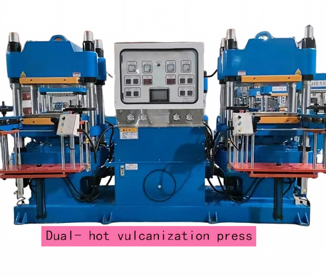 Guter Preis XLB-500×500 Kleine Doppelsitz-Vulkanierungsmaschine - Ein-Stopp-Doppel-Einheit-Kautschuk-Hotpress - 50-Tonnen-/80-Tonnen-Doppelschacht-Flachbettpress Online