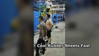 Gummi-Batch-Off-Kühlmaschine für effiziente Kühlung